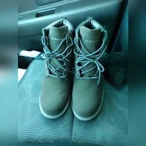 Polo Dark Brown Lace-Up Boots (12)